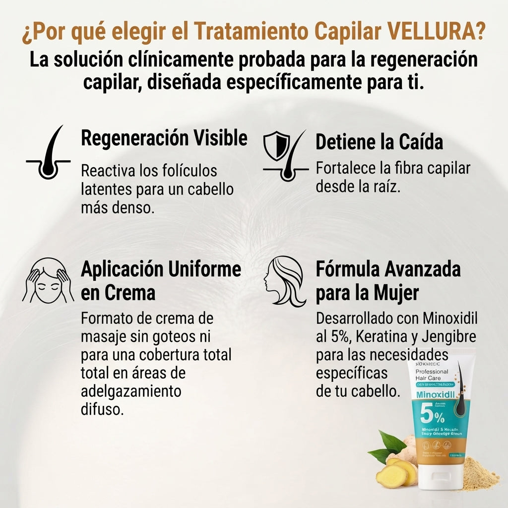 Vellura® Crema regeneradora capilar
