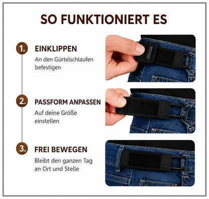 Flexon™ Bequemer und eleganter Gürtel